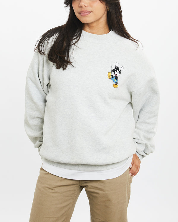 Vintage 90s Disney Mickey Mouse Sweatshirt <br>XS , The Real Deal , newtown, sydney, australia, thrift store, opshop, preloved, secondhand, sustainable, retro, antique, 70s, 80s, 90s, 2000s, 00s, fashion, clothing, streetwear, trendy, garment, style, boutique, store, shop, archive, sale, cheap, best, top