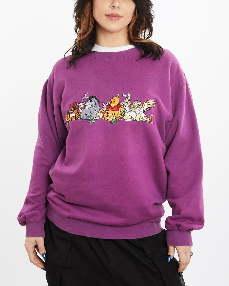 Vintage 90s Disney Winnie The Pooh Sweatshirt <br>M