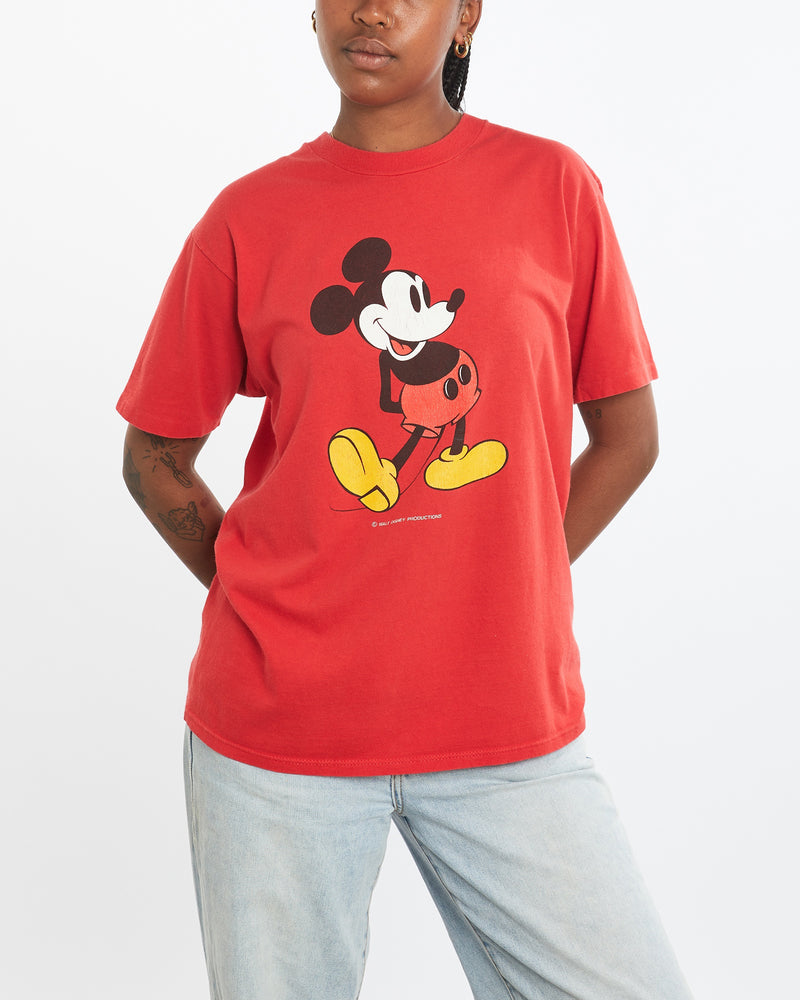 Vintage 90s Disney Mickey Mouse Tee <br>M , The Real Deal , newtown, sydney, australia, thrift store, opshop, preloved, secondhand, sustainable, retro, antique, 70s, 80s, 90s, 2000s, 00s, fashion, clothing, streetwear, trendy, garment, style, boutique, store, shop, archive, sale, cheap, best, top