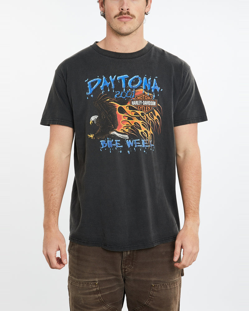 Vintage Daytona Bike Week Harley Davidson Tee <br>L