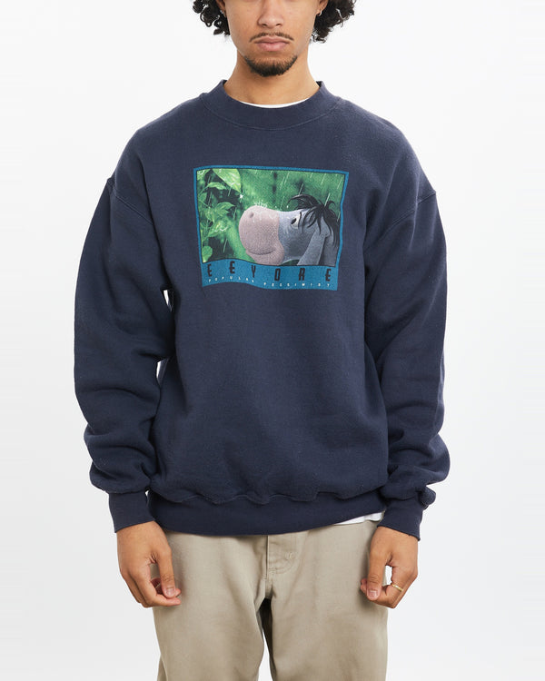 Vintage Disney Winnie The Pooh Eeyore Sweatshirt <br>M