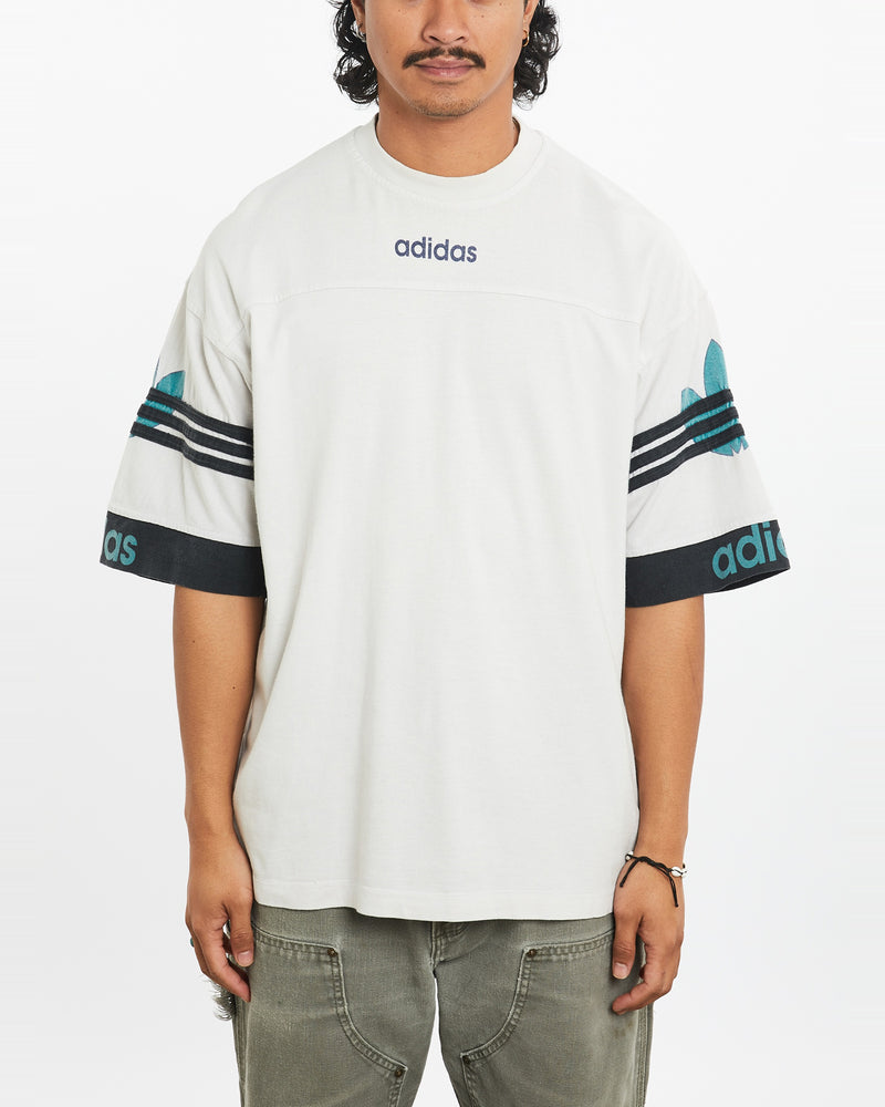 Vintage 90s Adidas Jersey Tee <br>L