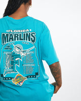 Vintage 1997 MLB Florida Marlins Tee <br>L , The Real Deal , newtown, sydney, australia, thrift store, opshop, preloved, secondhand, sustainable, retro, antique, 70s, 80s, 90s, 2000s, 00s, fashion, clothing, streetwear, trendy, garment, style, boutique, store, shop, archive, sale, cheap, best, top