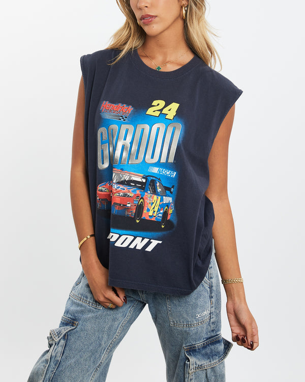 Vintage NASCAR Racing 'Jeff Gordon' Tank <br>XS , The Real Deal , newtown, sydney, australia, thrift store, opshop, preloved, secondhand, sustainable, retro, antique, 70s, 80s, 90s, 2000s, 00s, fashion, clothing, streetwear, trendy, garment, style, boutique, store, shop, archive, sale, cheap, best, top