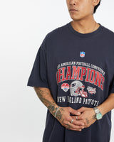 Vintage NFL New England Patriots Tee <br>XXL , The Real Deal , newtown, sydney, australia, thrift store, opshop, preloved, secondhand, sustainable, retro, antique, 70s, 80s, 90s, 2000s, 00s, fashion, clothing, streetwear, trendy, garment, style, boutique, store, shop, archive, sale, cheap, best, top