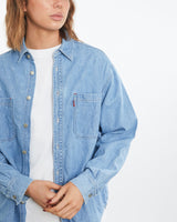 Vintage 90s Levi's Denim Button Up Shirt <br>M