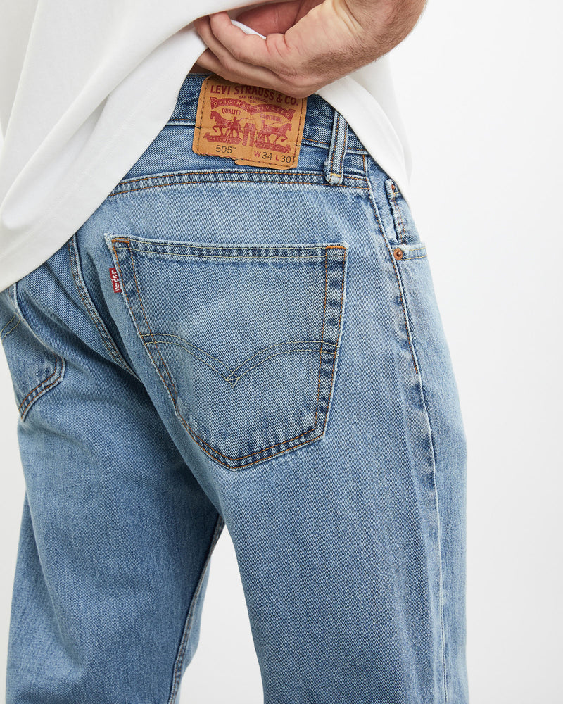 Vintage Levi's 505 Denim Jeans <br>34"