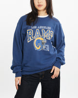 Vintage 80s NFL Los Angeles Rams Sweatshirt <br>S , The Real Deal , newtown, sydney, australia, thrift store, opshop, preloved, secondhand, sustainable, retro, antique, 70s, 80s, 90s, 2000s, 00s, fashion, clothing, streetwear, trendy, garment, style, boutique, store, shop, archive, sale, cheap, best, top