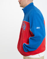 Vintage MLB Chicago Cubs Quarter Zip Fleece Sweatshirt <br>L