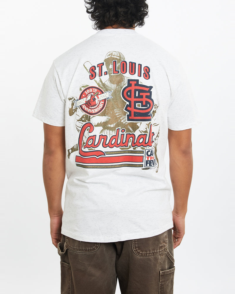 Vintage 1992 MLB St. Louis Cardinals Tee <br>L , The Real Deal , newtown, sydney, australia, thrift store, opshop, preloved, secondhand, sustainable, retro, antique, 70s, 80s, 90s, 2000s, 00s, fashion, clothing, streetwear, trendy, garment, style, boutique, store, shop, archive, sale, cheap, best, top