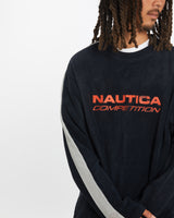 Vintage Nautica Competition Fleece Sweatshirt <br>L