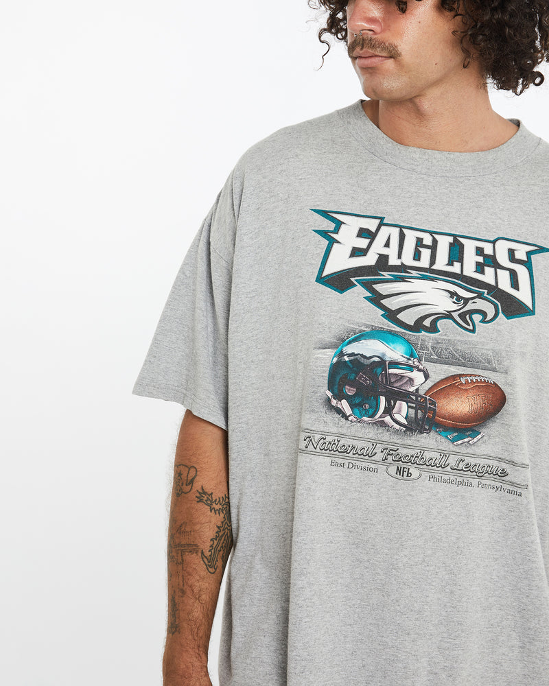 Vintage NFL Philadelphia Eagles Tee <br>XXL , The Real Deal , newtown, sydney, australia, thrift store, opshop, preloved, secondhand, sustainable, retro, antique, 70s, 80s, 90s, 2000s, 00s, fashion, clothing, streetwear, trendy, garment, style, boutique, store, shop, archive, sale, cheap, best, top