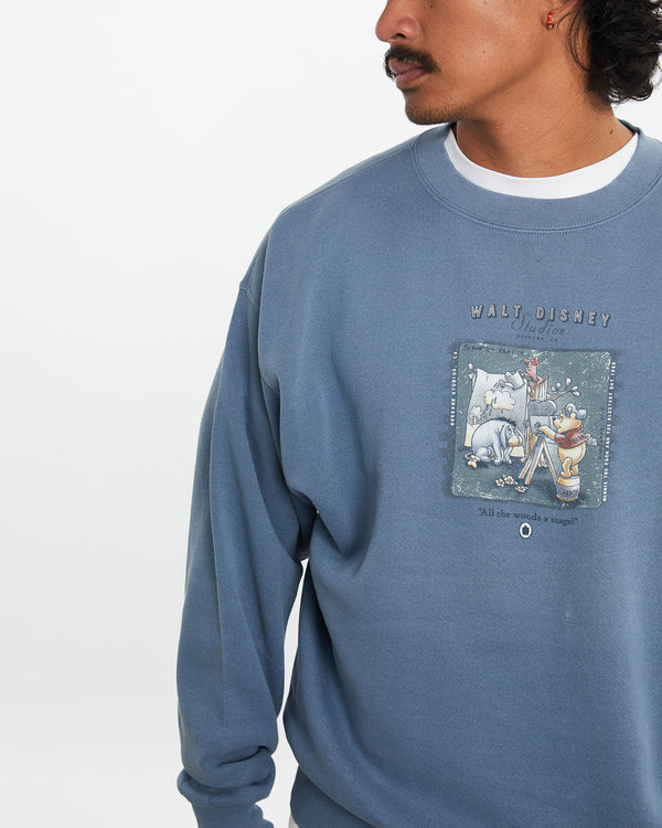 Vintage 90s Disney Winnie The Pooh Sweatshirt <br>L