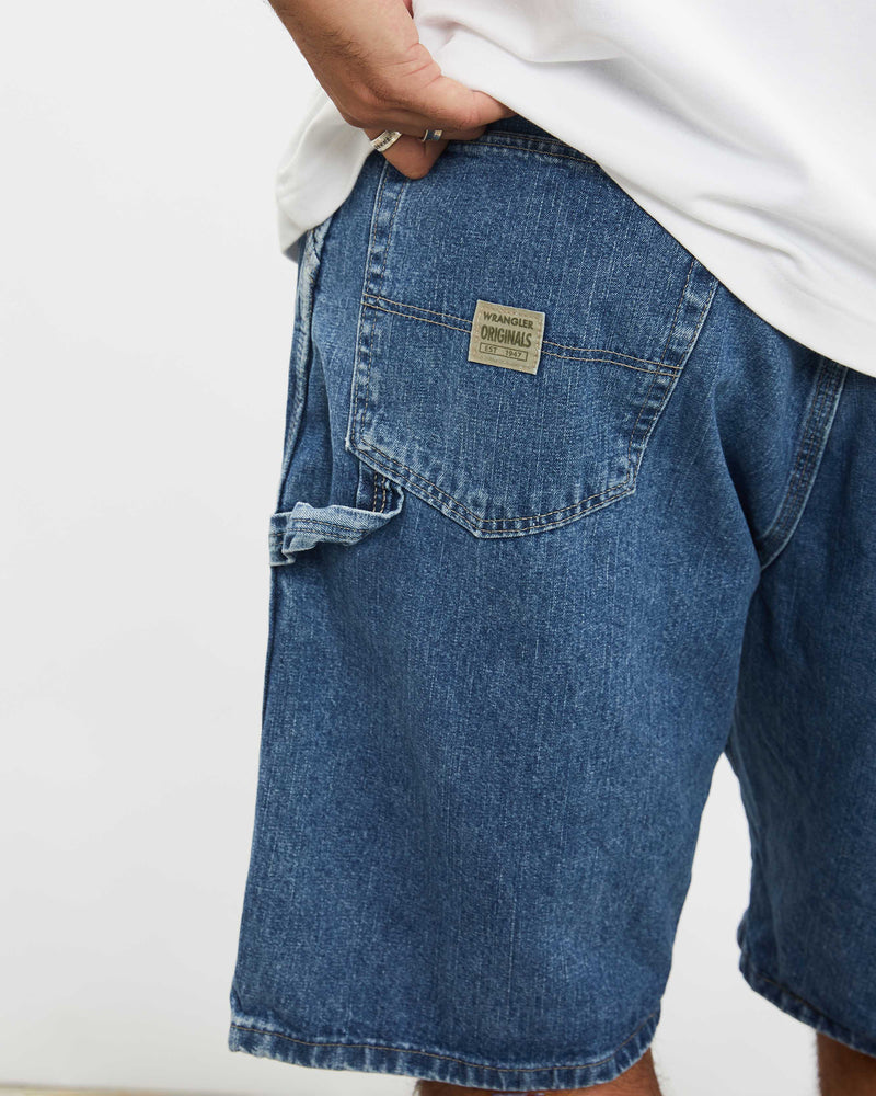 Vintage Wrangler Denim Carpenter Jorts <br>38"