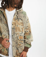 Vintage 90s Duxbak Realtree Camo Jacket <br>L