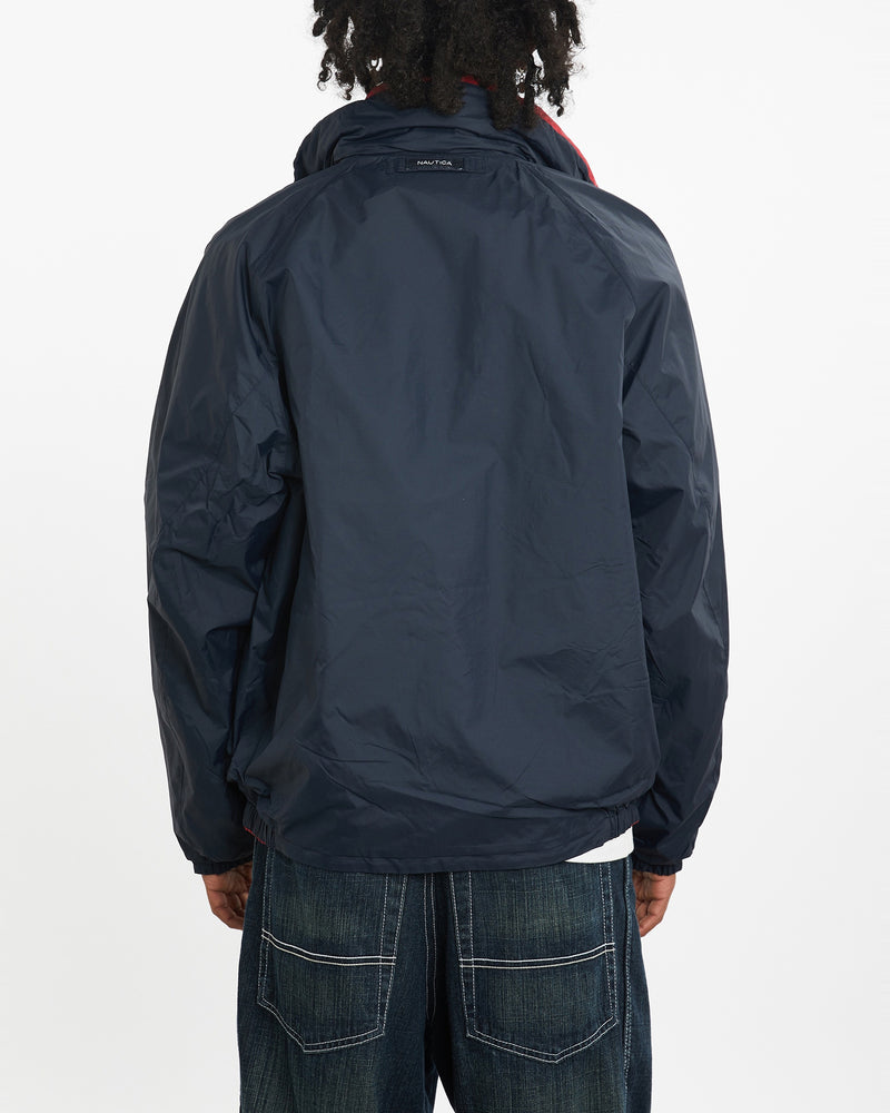 Vintage Nautica Reversible Windbreaker Jacket <br>L