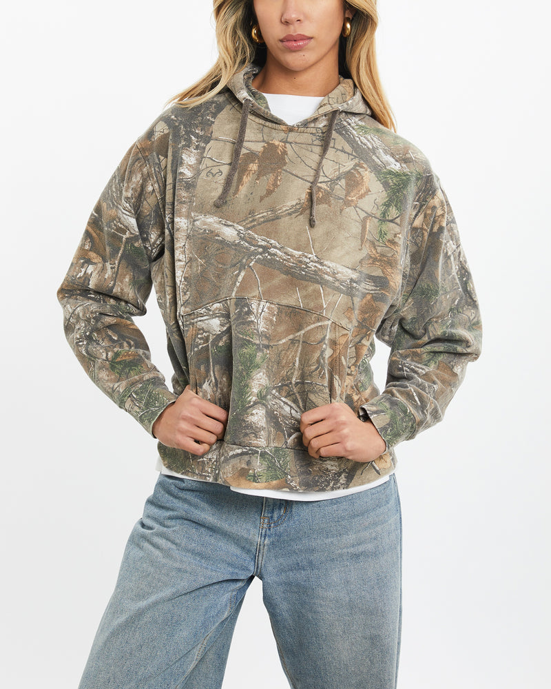 Vintage Realtree Camo Hooded Sweatshirt <br>XS