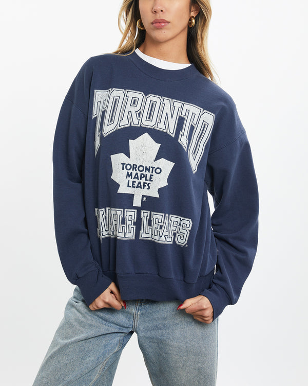 Vintage 90s NHL Toronto Maple Leafs Sweatshirt <br>XS , The Real Deal , newtown, sydney, australia, thrift store, opshop, preloved, secondhand, sustainable, retro, antique, 70s, 80s, 90s, 2000s, 00s, fashion, clothing, streetwear, trendy, garment, style, boutique, store, shop, archive, sale, cheap, best, top