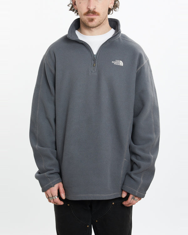 Vintage The North Face Quarter Zip Sweatshirt <br>L