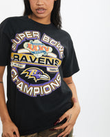 Vintage NFL Baltimore Ravens Tee <br>S , The Real Deal , newtown, sydney, australia, thrift store, opshop, preloved, secondhand, sustainable, retro, antique, 70s, 80s, 90s, 2000s, 00s, fashion, clothing, streetwear, trendy, garment, style, boutique, store, shop, archive, sale, cheap, best, top