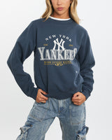 Vintage 1999 MLB New York Yankees Sweatshirt <br>XXS , The Real Deal , newtown, sydney, australia, thrift store, opshop, preloved, secondhand, sustainable, retro, antique, 70s, 80s, 90s, 2000s, 00s, fashion, clothing, streetwear, trendy, garment, style, boutique, store, shop, archive, sale, cheap, best, top