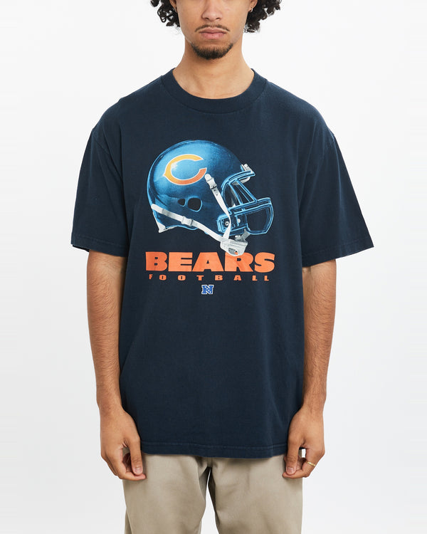 Vintage NFL Chicago Bears Tee <br>M , The Real Deal , newtown, sydney, australia, thrift store, opshop, preloved, secondhand, sustainable, retro, antique, 70s, 80s, 90s, 2000s, 00s, fashion, clothing, streetwear, trendy, garment, style, boutique, store, shop, archive, sale, cheap, best, top