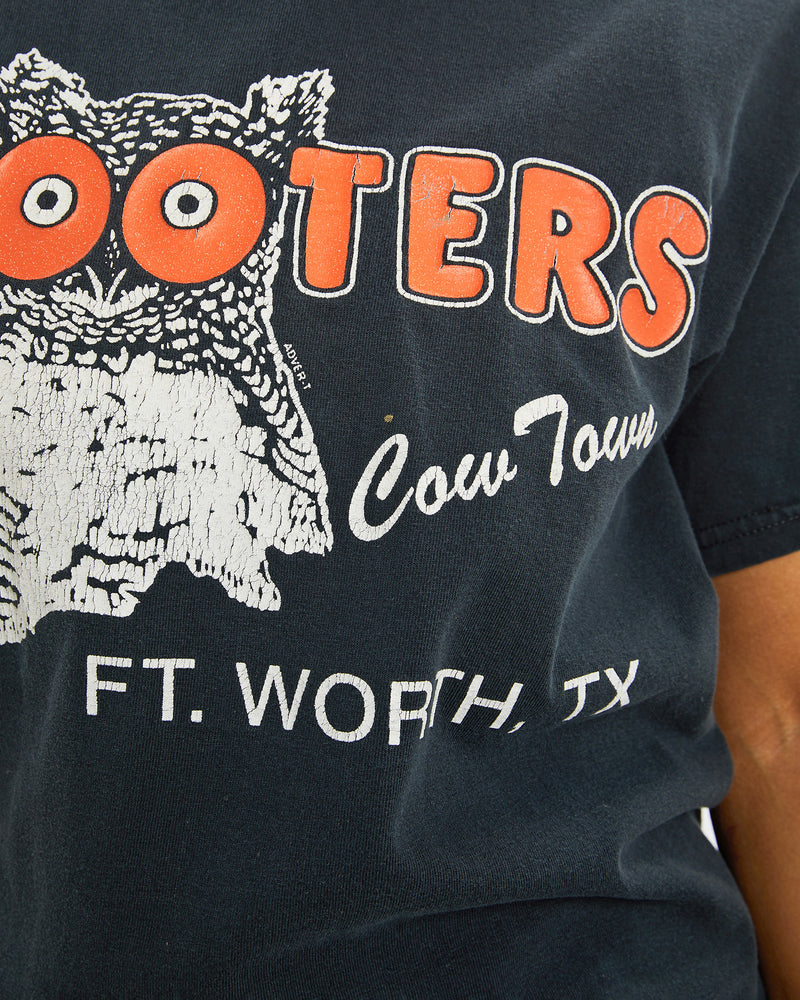 Vintage Hooters Tee <br>XS , The Real Deal , newtown, sydney, australia, thrift store, opshop, preloved, secondhand, sustainable, retro, antique, 70s, 80s, 90s, 2000s, 00s, fashion, clothing, streetwear, trendy, garment, style, boutique, store, shop, archive, sale, cheap, best, top