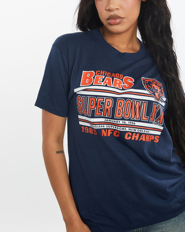 Vintage 1986 NFL Chicago Bears Tee <br>S , The Real Deal , newtown, sydney, australia, thrift store, opshop, preloved, secondhand, sustainable, retro, antique, 70s, 80s, 90s, 2000s, 00s, fashion, clothing, streetwear, trendy, garment, style, boutique, store, shop, archive, sale, cheap, best, top