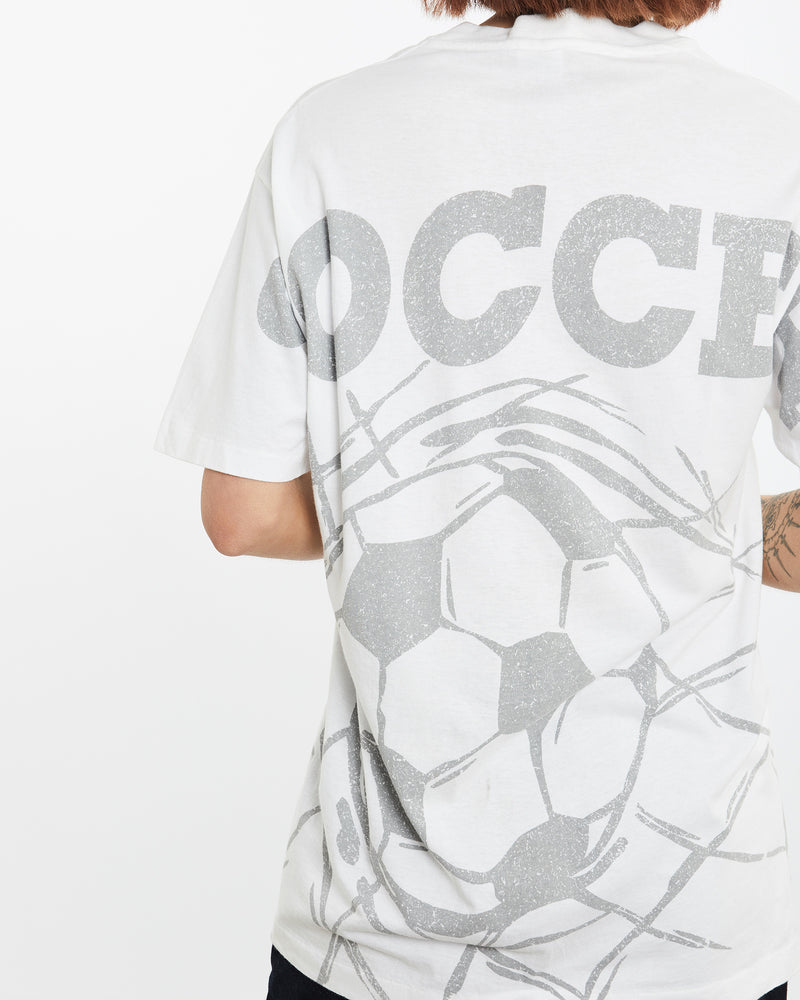 Vintage 90s Soccer Tee <br>L