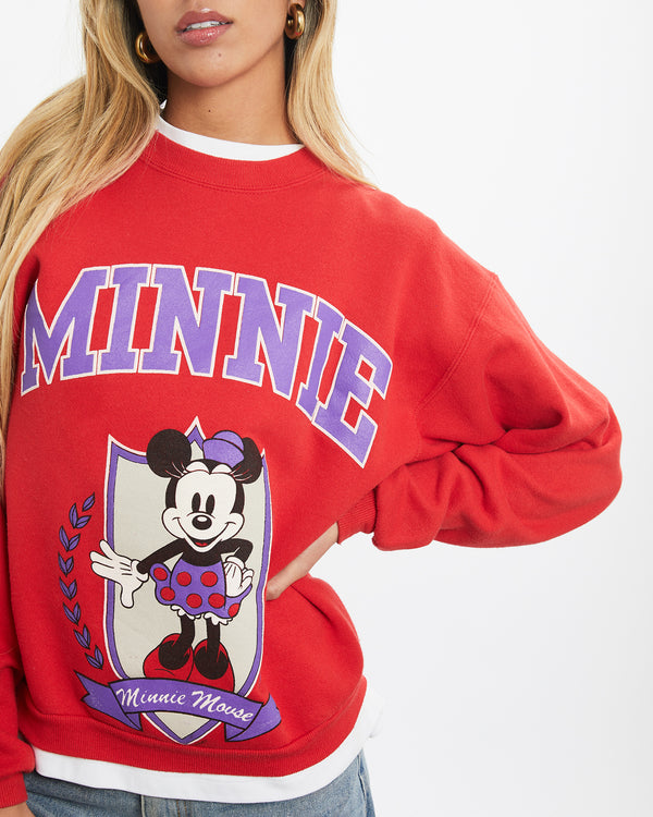 Vintage 90s Disney Minnie Mouse Sweatshirt <br>XS