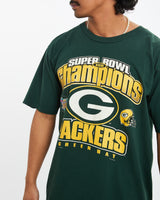 Vintage 1997 NFL Green Bay Packers Super Bowl Tee <br>L