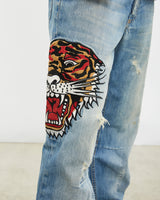 Vintage Ed Hardy Denim Jeans <br>31"