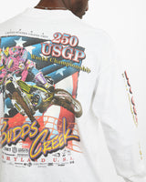 Vintage 1994 World Championship Motocross Long Sleeve Tee <br>L , The Real Deal , newtown, sydney, australia, thrift store, opshop, preloved, secondhand, sustainable, retro, antique, 70s, 80s, 90s, 2000s, 00s, fashion, clothing, streetwear, trendy, garment, style, boutique, store, shop, archive, sale, cheap, best, top