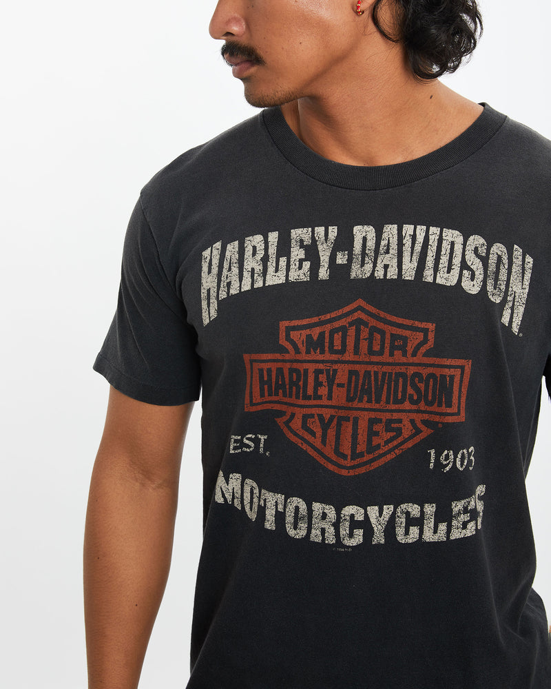 Vintage 1995 Harley Davidson Tee <br>M , The Real Deal , newtown, sydney, australia, thrift store, opshop, preloved, secondhand, sustainable, retro, antique, 70s, 80s, 90s, 2000s, 00s, fashion, clothing, streetwear, trendy, garment, style, boutique, store, shop, archive, sale, cheap, best, top