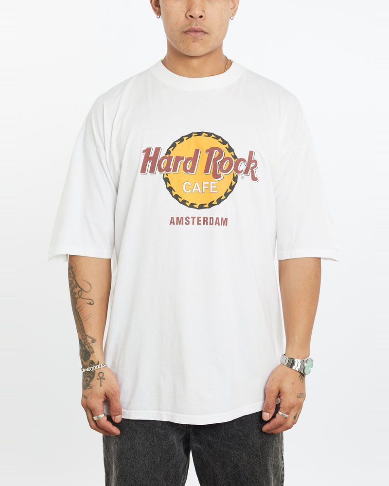 Vintage 90s Hard Rock Cafe Tee <br>XL , The Real Deal , newtown, sydney, australia, thrift store, opshop, preloved, secondhand, sustainable, retro, antique, 70s, 80s, 90s, 2000s, 00s, fashion, clothing, streetwear, trendy, garment, style, boutique, store, shop, archive, sale, cheap, best, top