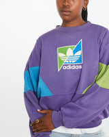 Vintage 80s Adidas Sweatshirt <br>M , The Real Deal , newtown, sydney, australia, thrift store, opshop, preloved, secondhand, sustainable, retro, antique, 70s, 80s, 90s, 2000s, 00s, fashion, clothing, streetwear, trendy, garment, style, boutique, store, shop, archive, sale, cheap, best, top