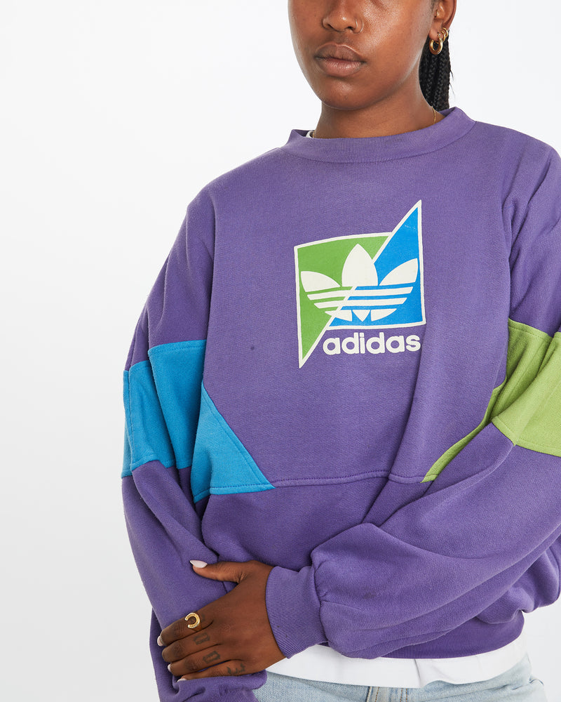 Vintage 80s Adidas Sweatshirt <br>M