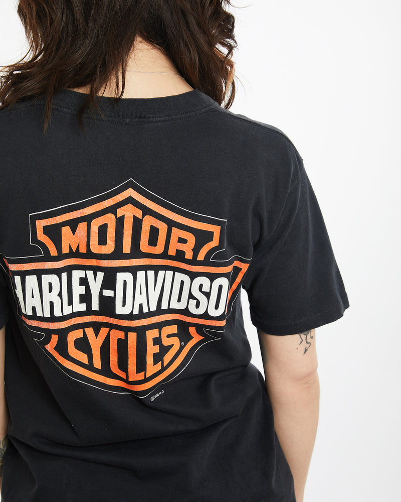 Vintage 1996 Harley Davidson Tee <br>M , The Real Deal , newtown, sydney, australia, thrift store, opshop, preloved, secondhand, sustainable, retro, antique, 70s, 80s, 90s, 2000s, 00s, fashion, clothing, streetwear, trendy, garment, style, boutique, store, shop, archive, sale, cheap, best, top