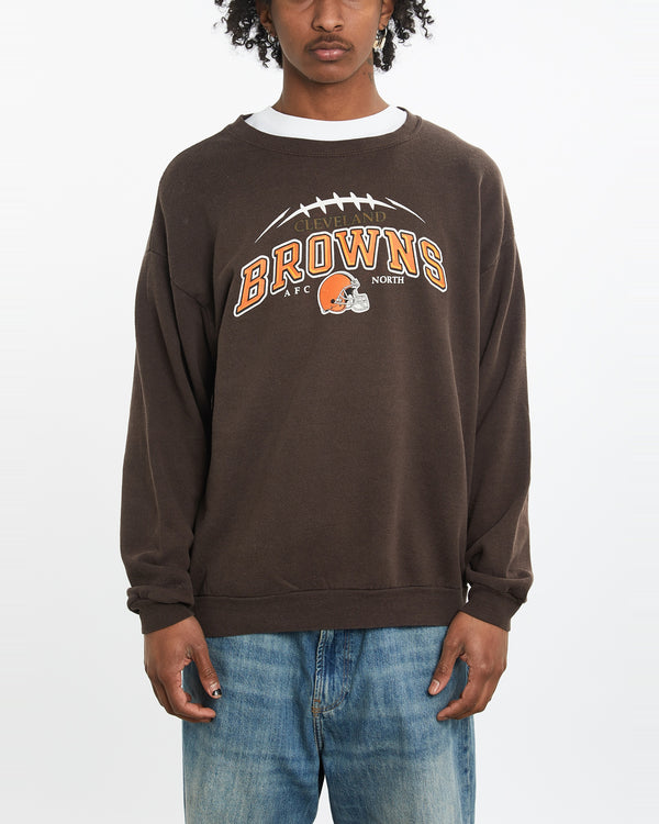 Vintage NFL Cleveland Browns Sweatshirt <br>L