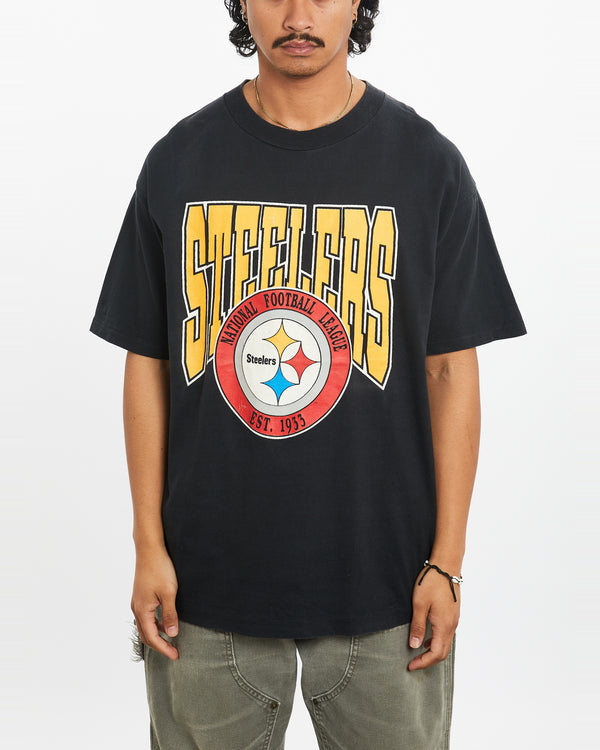 Vintage 90s NFL Pittsburgh Steelers Tee <br>L