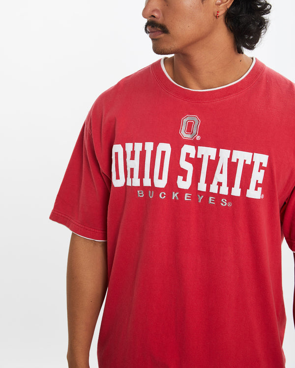 Vintage NCAA Ohio State Buckeyes Tee <br>L