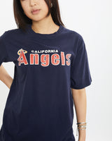 Vintage 80s MLB Los Angeles Angels Tee <br>S , The Real Deal , newtown, sydney, australia, thrift store, opshop, preloved, secondhand, sustainable, retro, antique, 70s, 80s, 90s, 2000s, 00s, fashion, clothing, streetwear, trendy, garment, style, boutique, store, shop, archive, sale, cheap, best, top