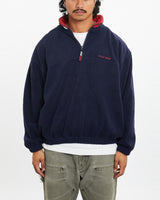 Vintage Tommy Hilfiger Quarter Zip Fleece Sweatshirt <br>L