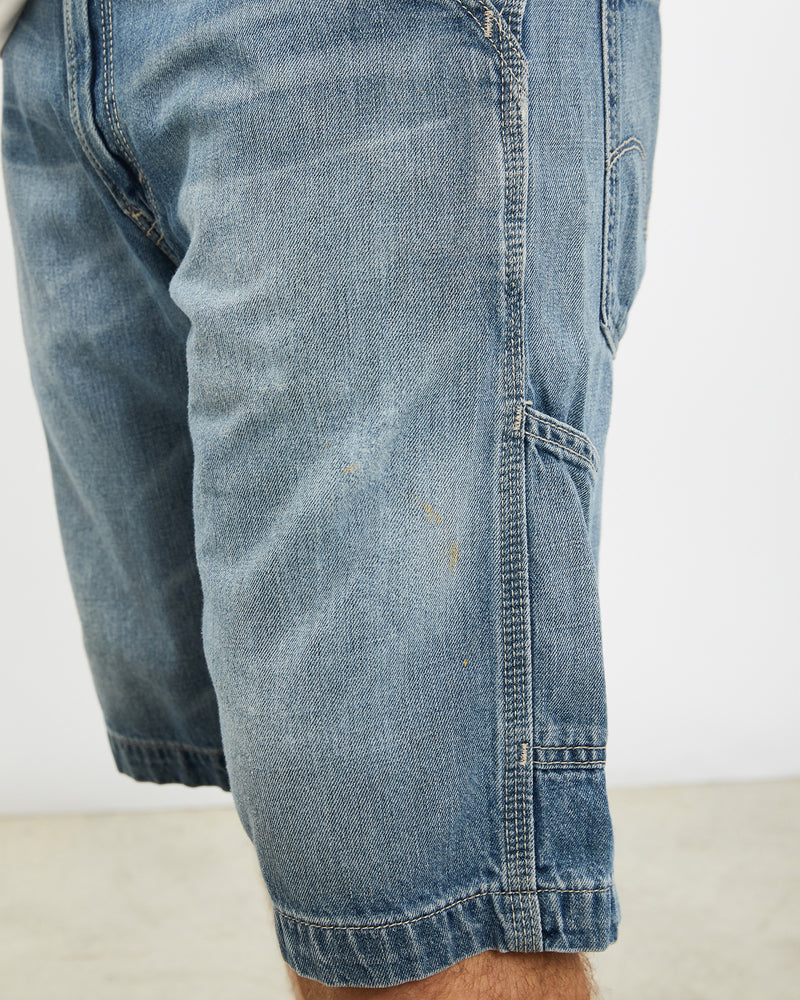 Vintage Levi's Denim Carpenter Shorts <br>35"