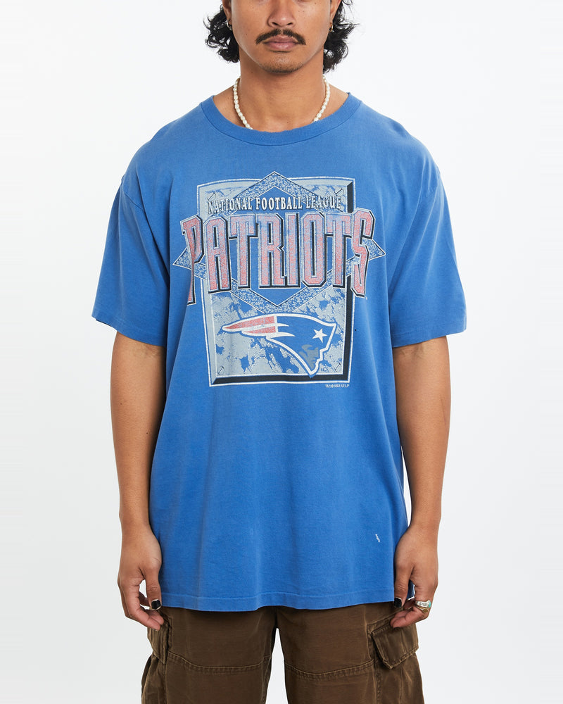 Vintage 1993 NFL New England Patriots Tee <br>XL