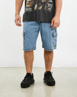 Vintage Wrangler Denim Cargo Shorts <br>35"