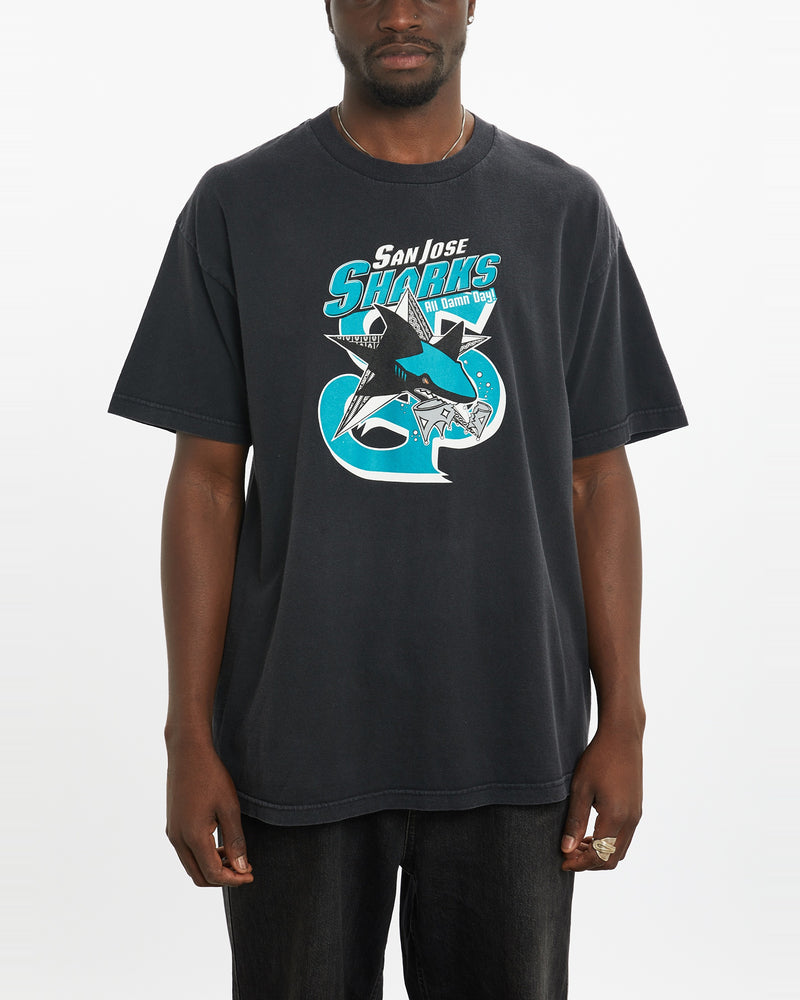 Vintage NHL San Jose Sharks Tee <br>L