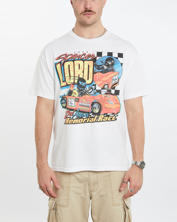 Vintage Spencer Lord Memorial Race Tee <br>L