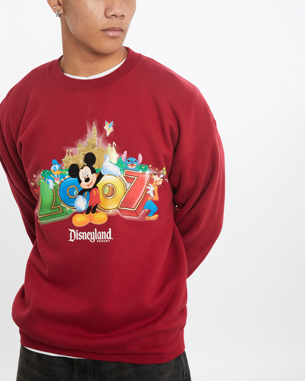 Vintage Mickey Mouse Disneyland Sweatshirt <br>L , The Real Deal , newtown, sydney, australia, thrift store, opshop, preloved, secondhand, sustainable, retro, antique, 70s, 80s, 90s, 2000s, 00s, fashion, clothing, streetwear, trendy, garment, style, boutique, store, shop, archive, sale, cheap, best, top