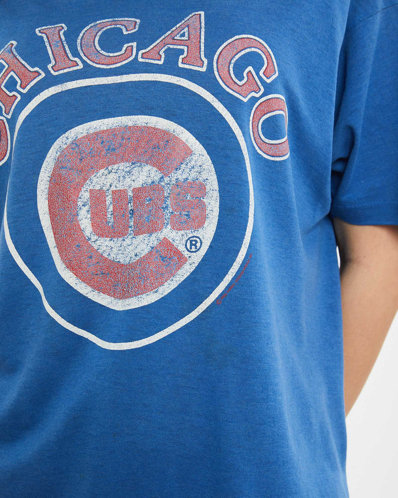 Vintage 80s MLB Chicago Cubs Tee <br>S